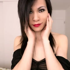 Trans in sexy dress