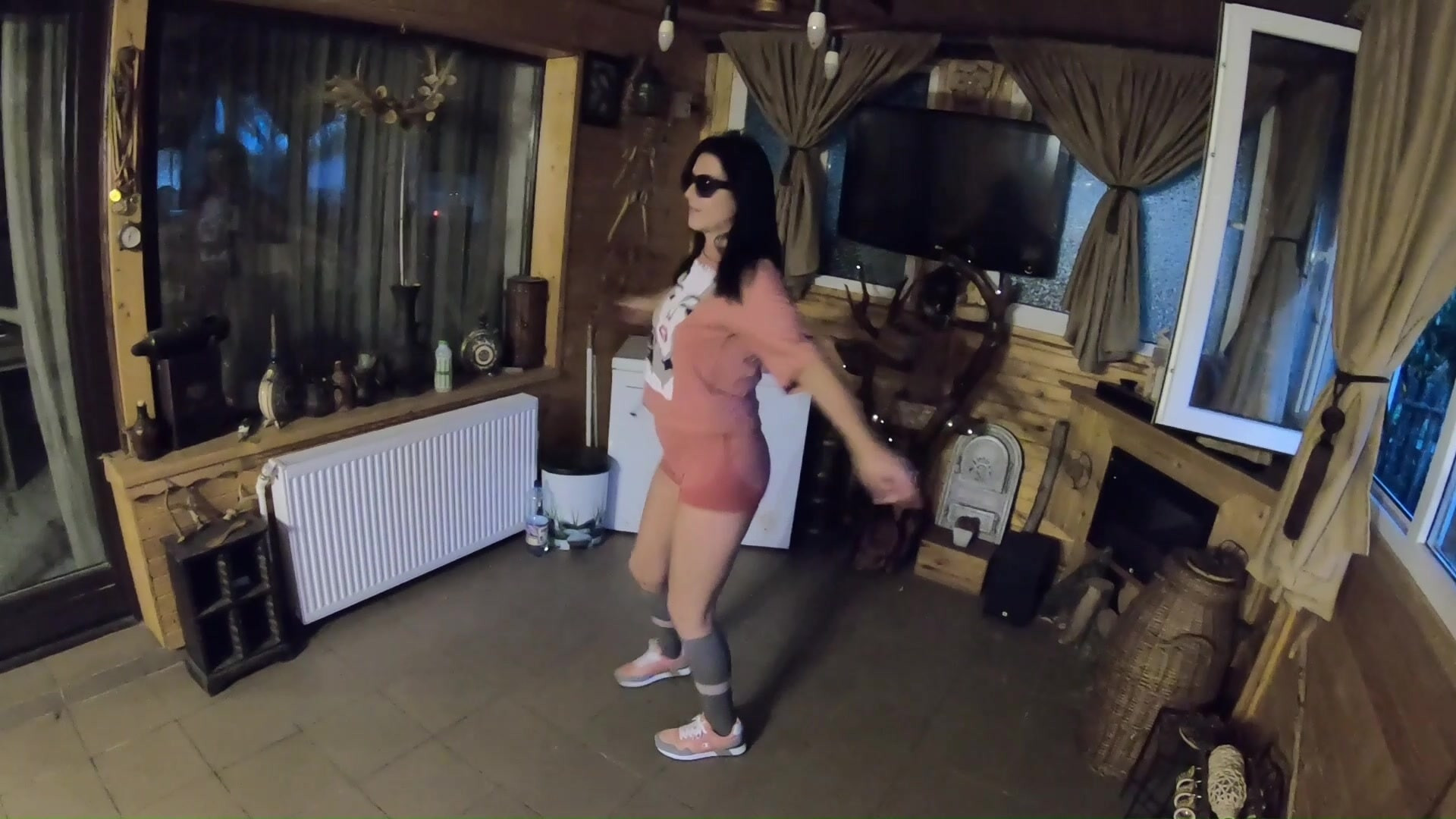 Pink Cameltoe Dance – Tight Pants, Twerking & Teasing Moves #20