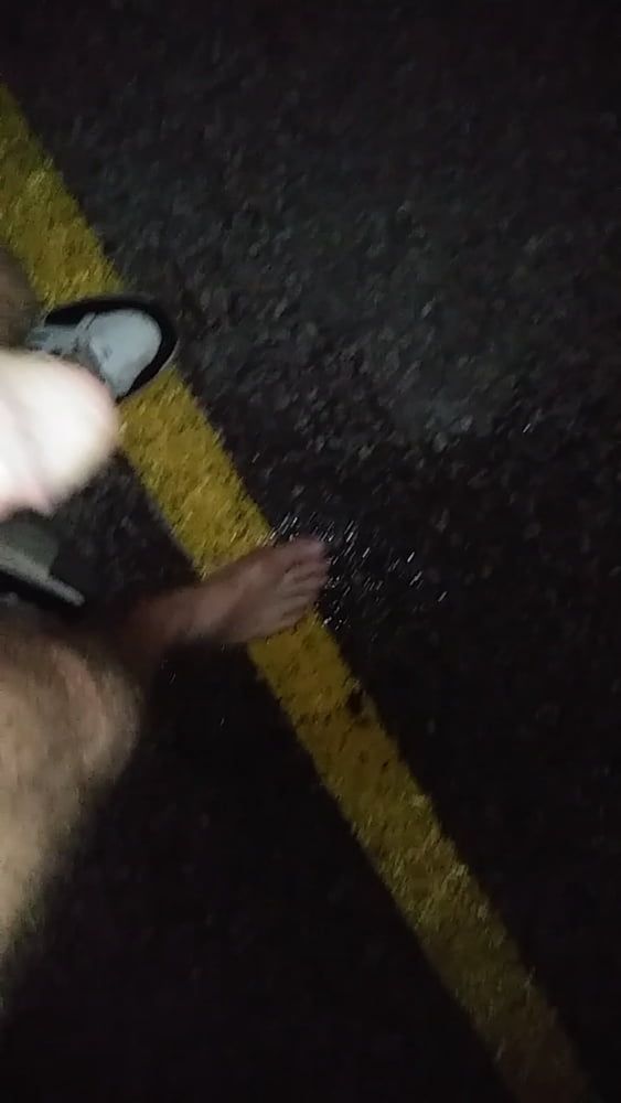 Pissing on waking Pat all over feet #8