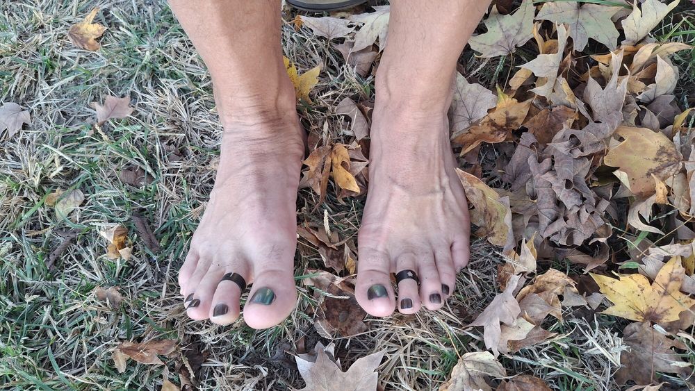 Feet in the leaves #17