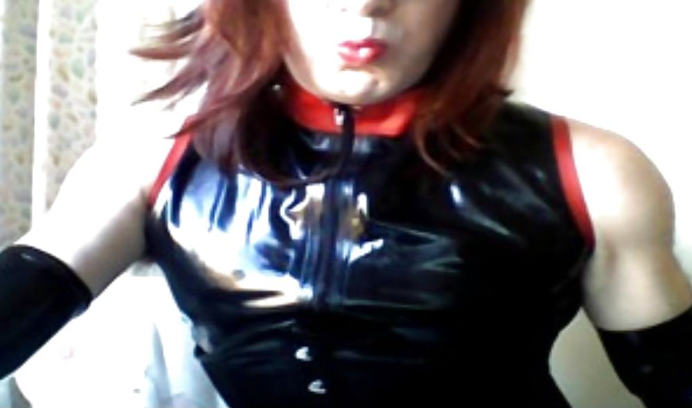 Reddish girl full latex #3