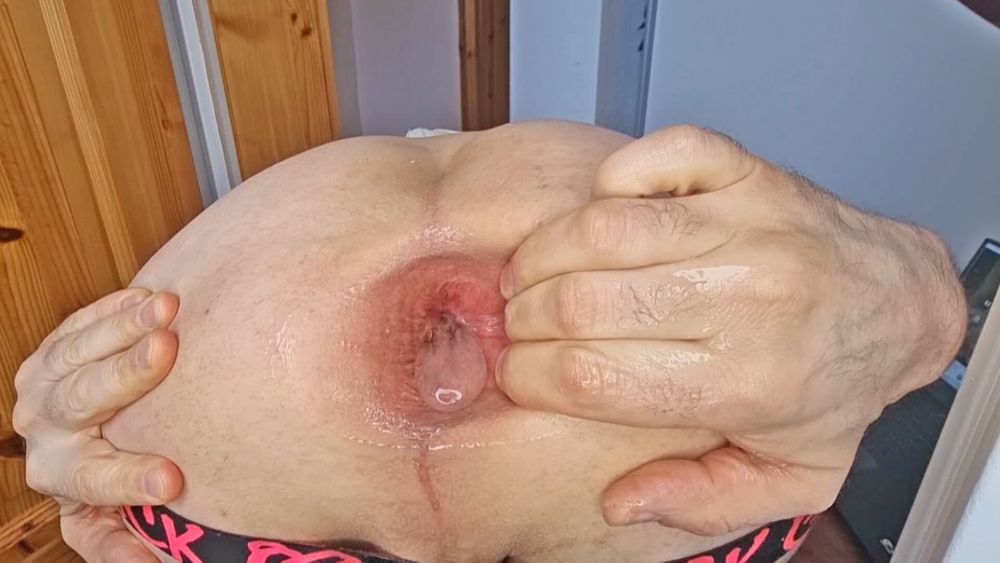 First time fucked by 9,5cm anal plug! #10