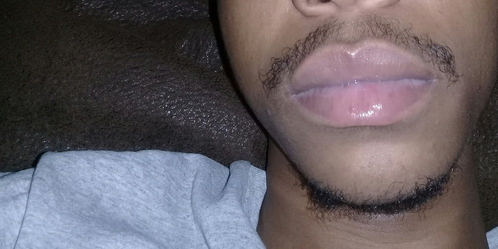 MY THICK JUICY LIPS WITH CUM #3
