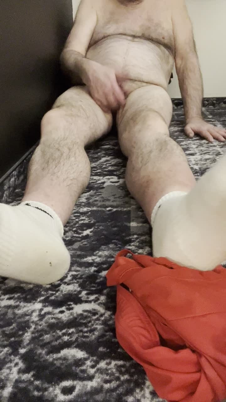 Coach Karl White Socks, Bare Feet Bare Balls 5835 #30
