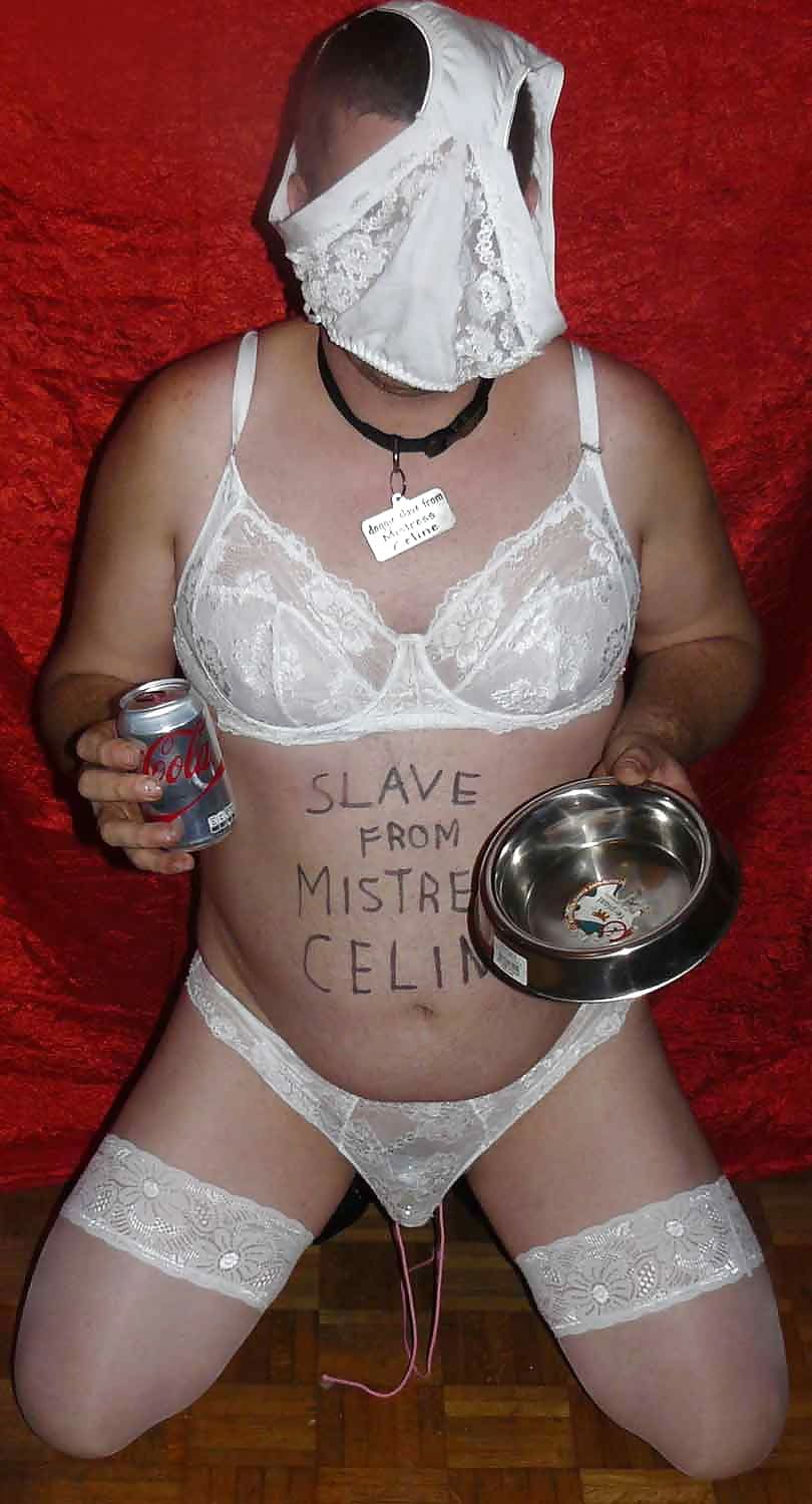 drink coke from bowl, Mistress Celine