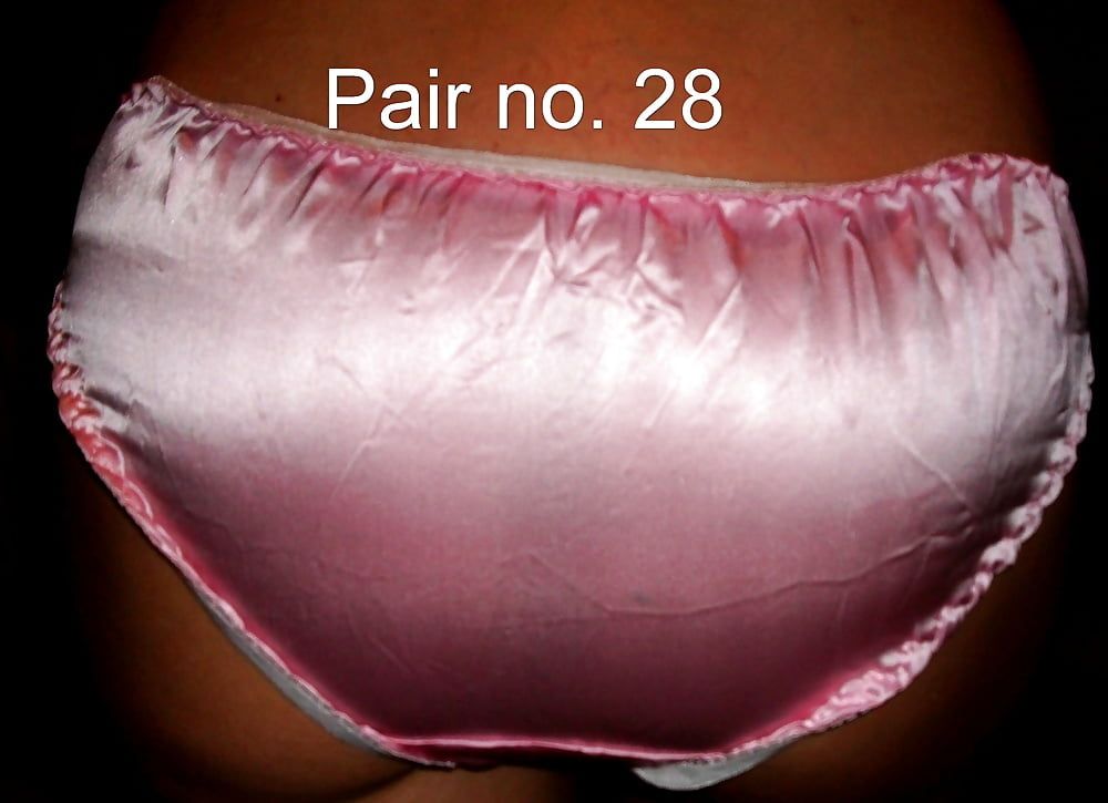 30 silky satin panties #11