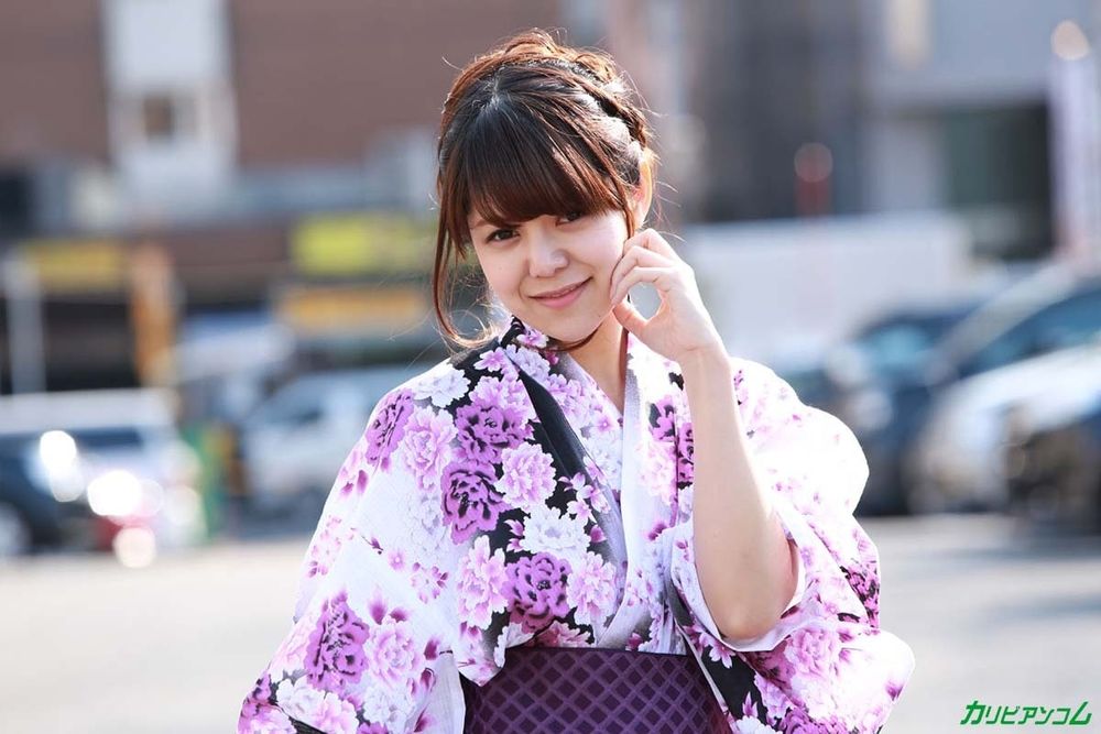 Reina Hashimoto :: Summer Nude: Heating In Yukata - CARIBBEA