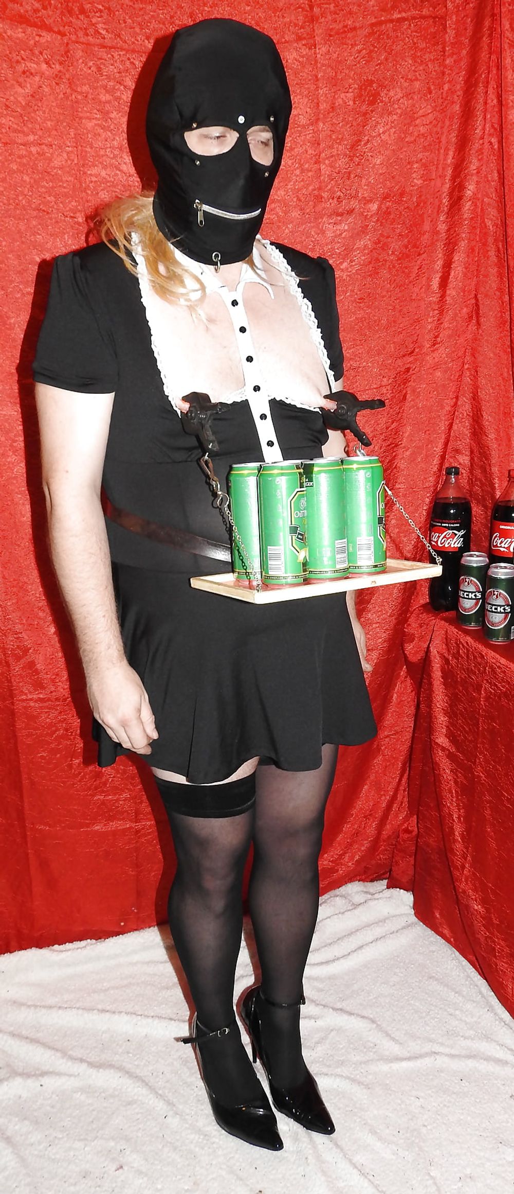 SissyMaid Serve Beer #6