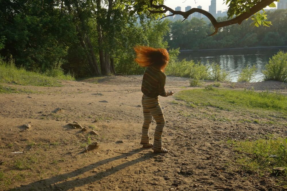 Redhair on slope  #12