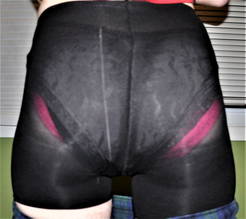 My Ass (again) see through and panties