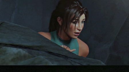 Game of Lara Croft It&amp;#039;s getting dark FUCK