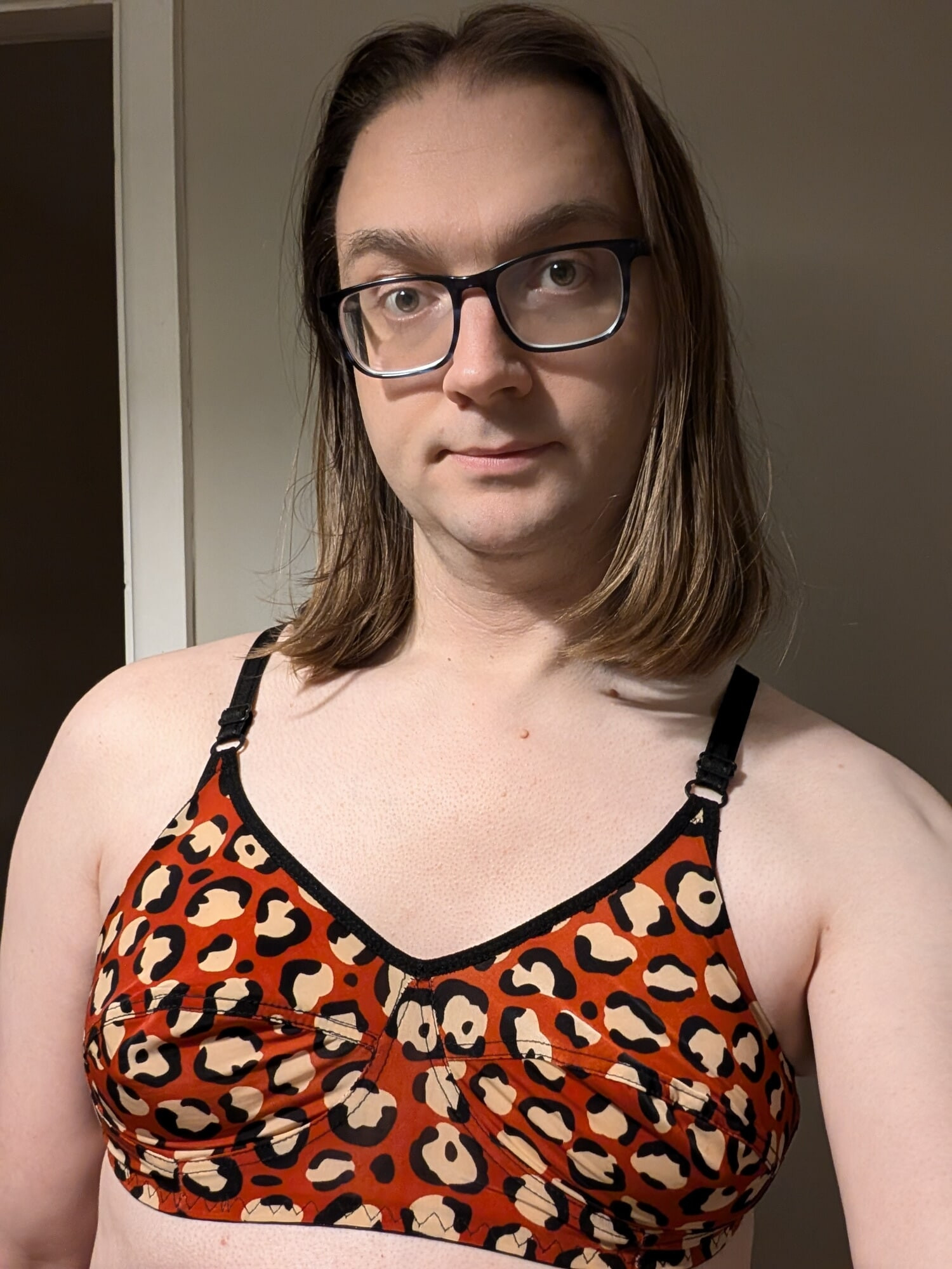 Red Spotted Bra