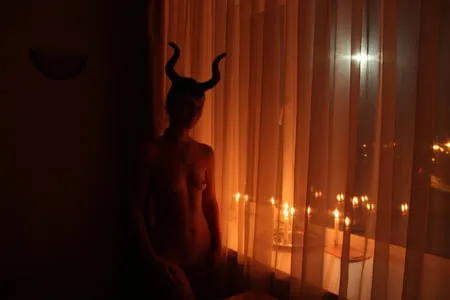 naked maleficent with candles         