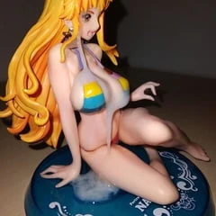 Amazing cumtribute on Nami figure