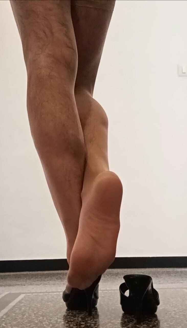 Afternoon in Brown pantyhose  #15