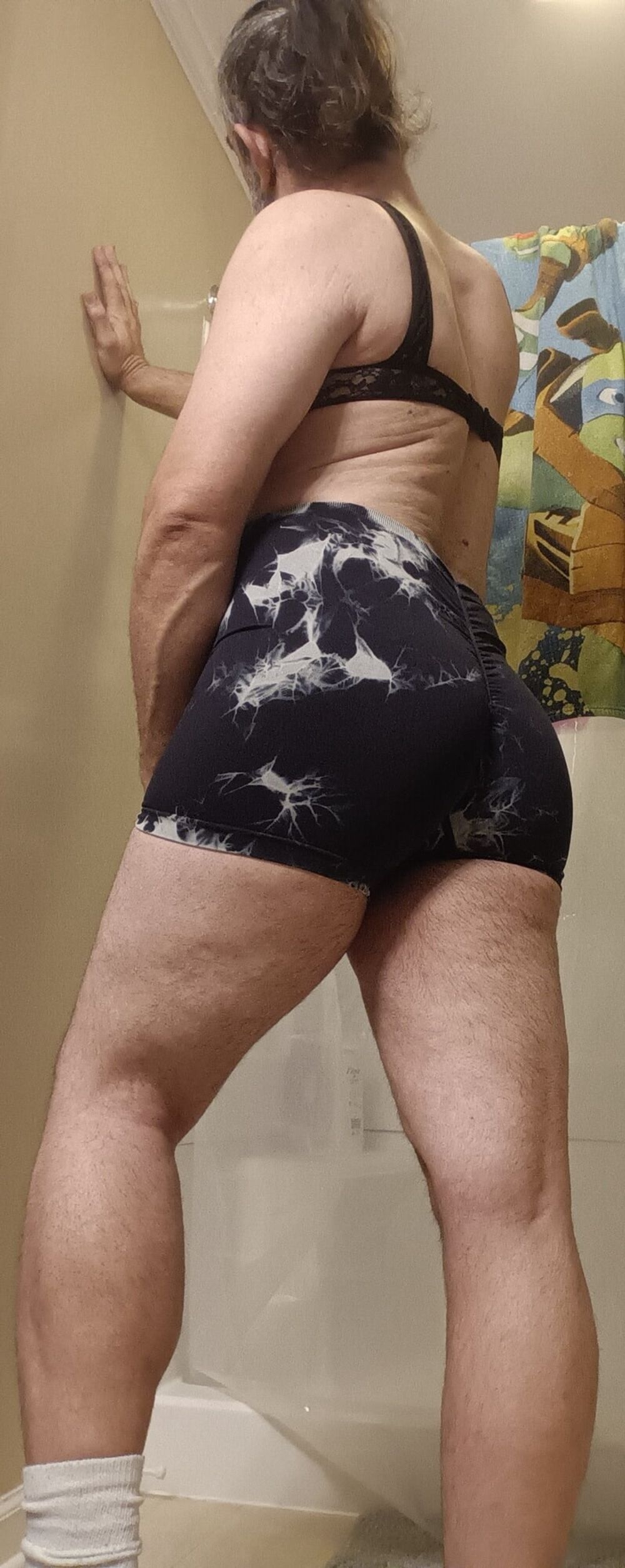 Ass looks so good in my little sexy shorts.... What do you t #27