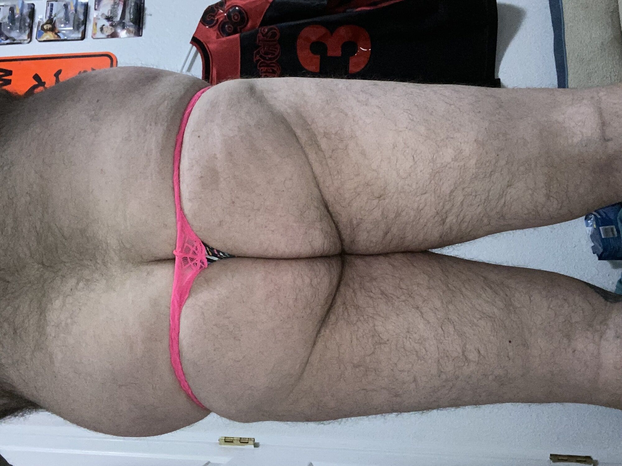 Girl panties make my small cock feel pretty #2