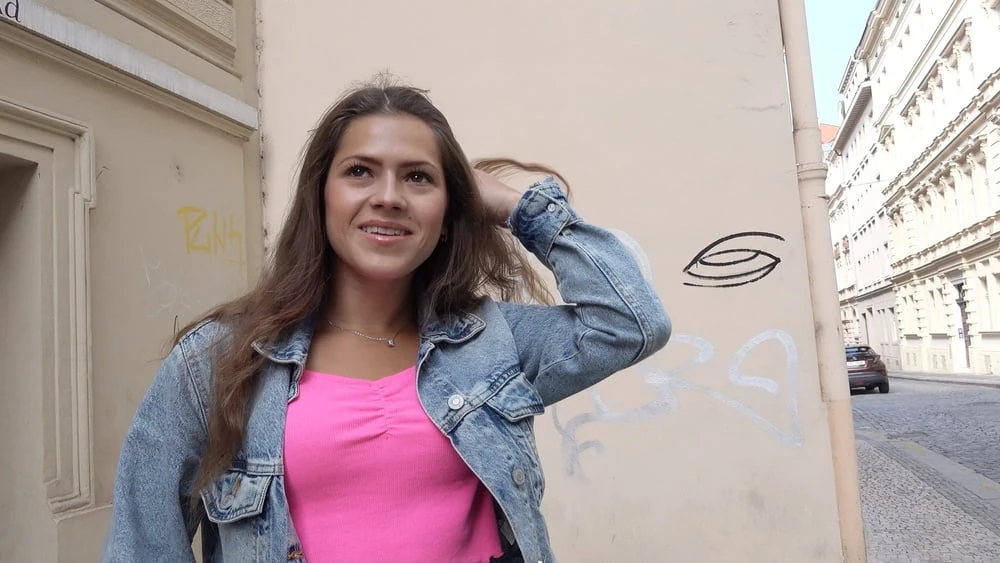 GERMAN SCOUT - Cute Shy Teen Serina Gomez Pickup and Fuck at #2