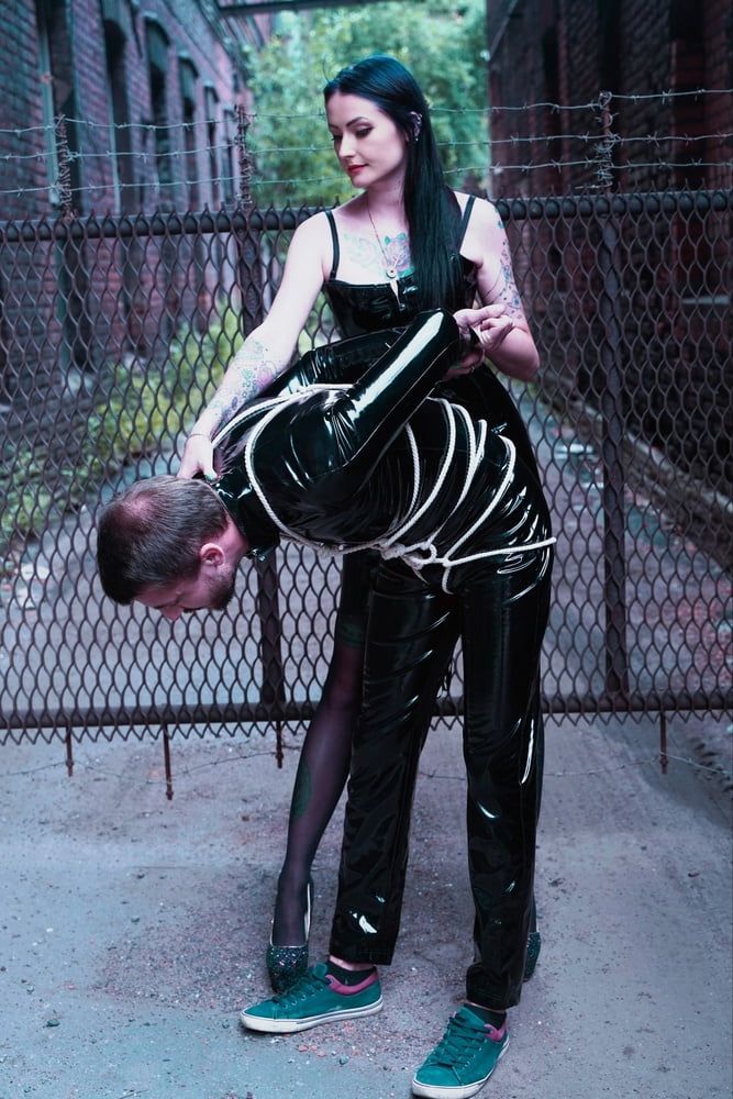 Gentle female domination. Rope bondage. #39