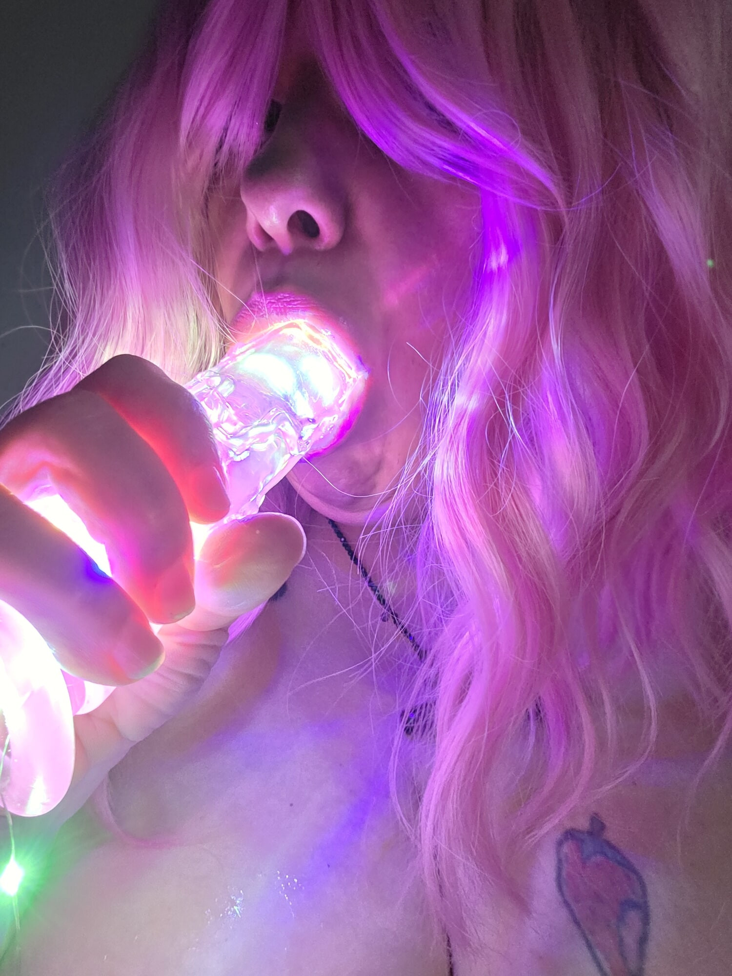 Lighted Dildo play #8