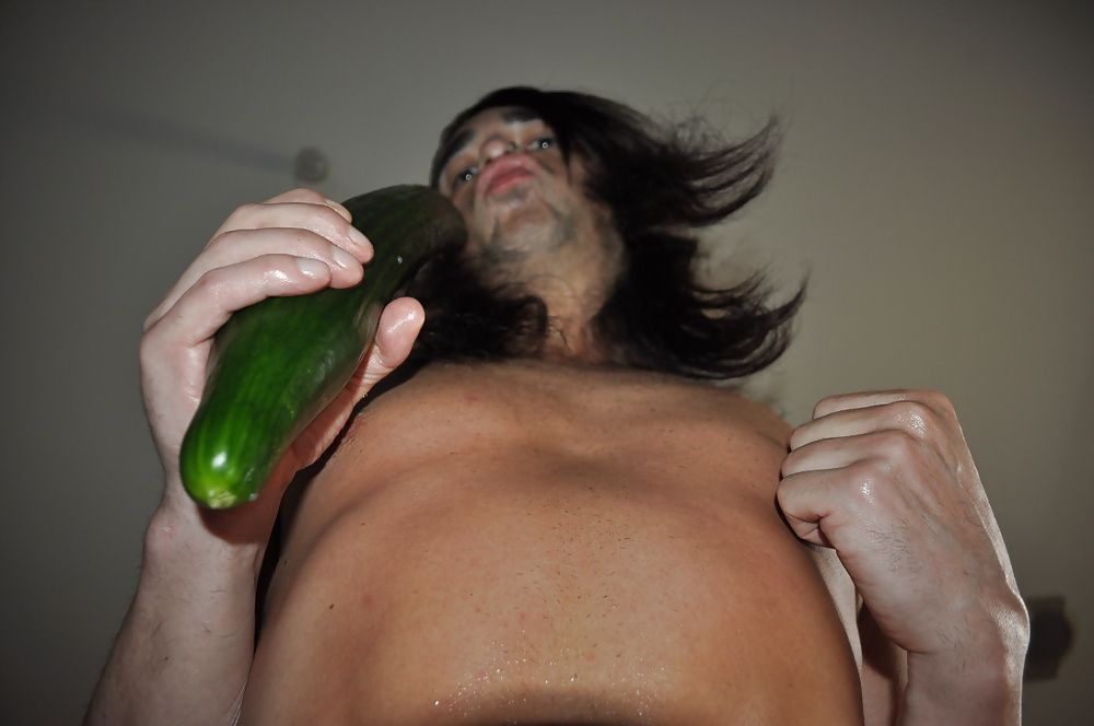Tygra gets off with two huge cucumbers #46