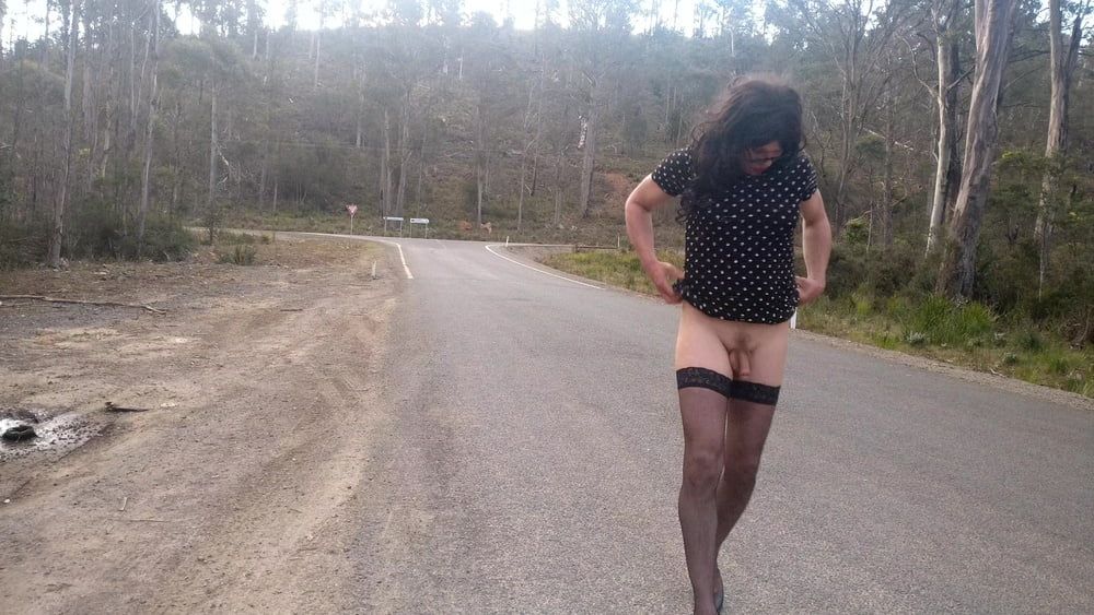 Crossdress Road trip-change of outfit #13