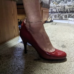 high heels - red pumps