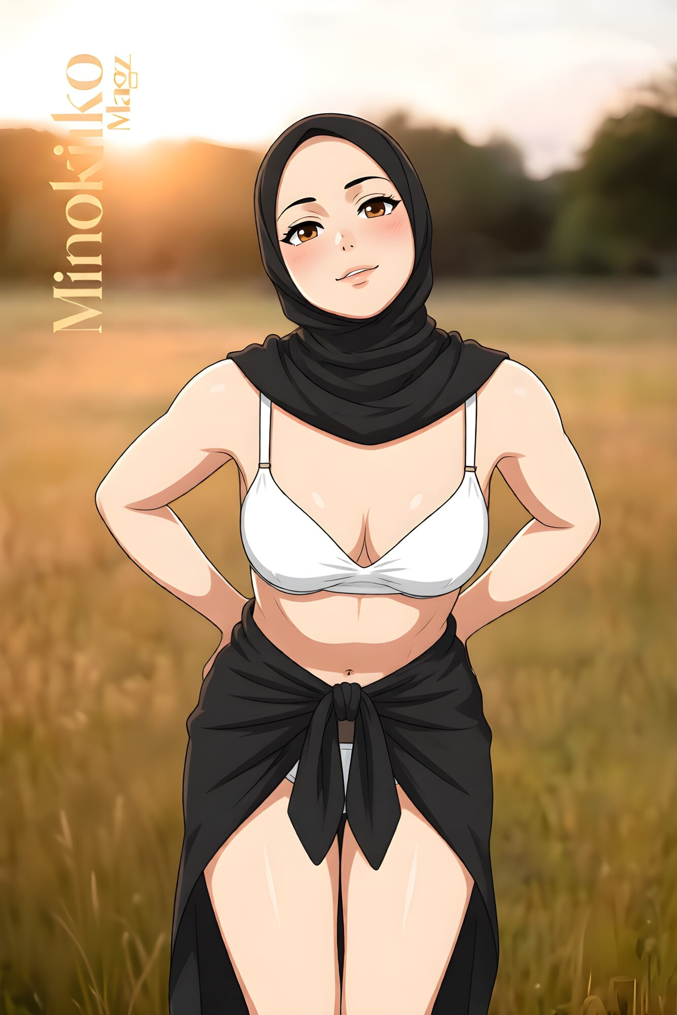 AI - Hijab Beauty Before Hari Raya - Minokiiko Magz 01 #7