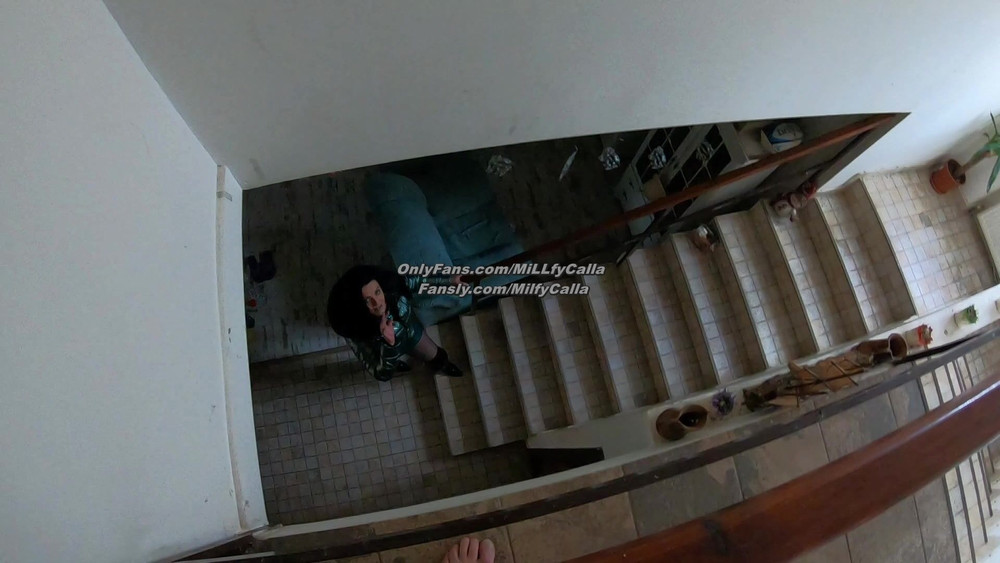 Shiny Downjacket Blowjob, Spanking & Intense Bed Masturbatio #2