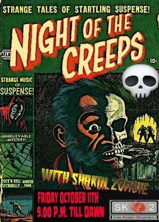 Night Of The Creeps di SHAKIN ZOMBIE 
