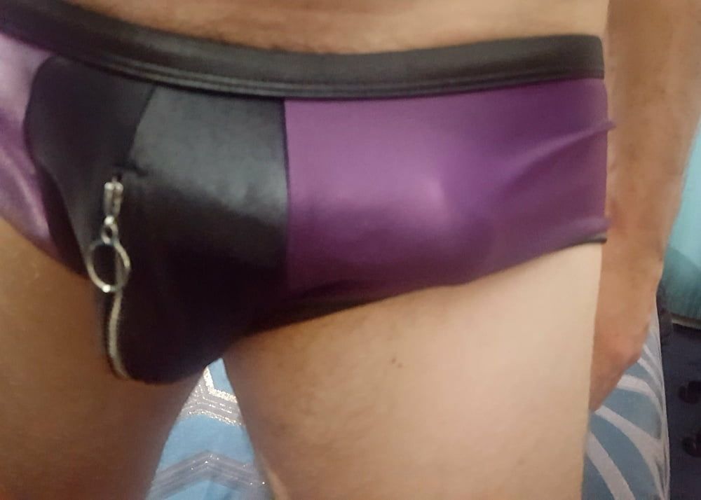 Purple Penis Pouch