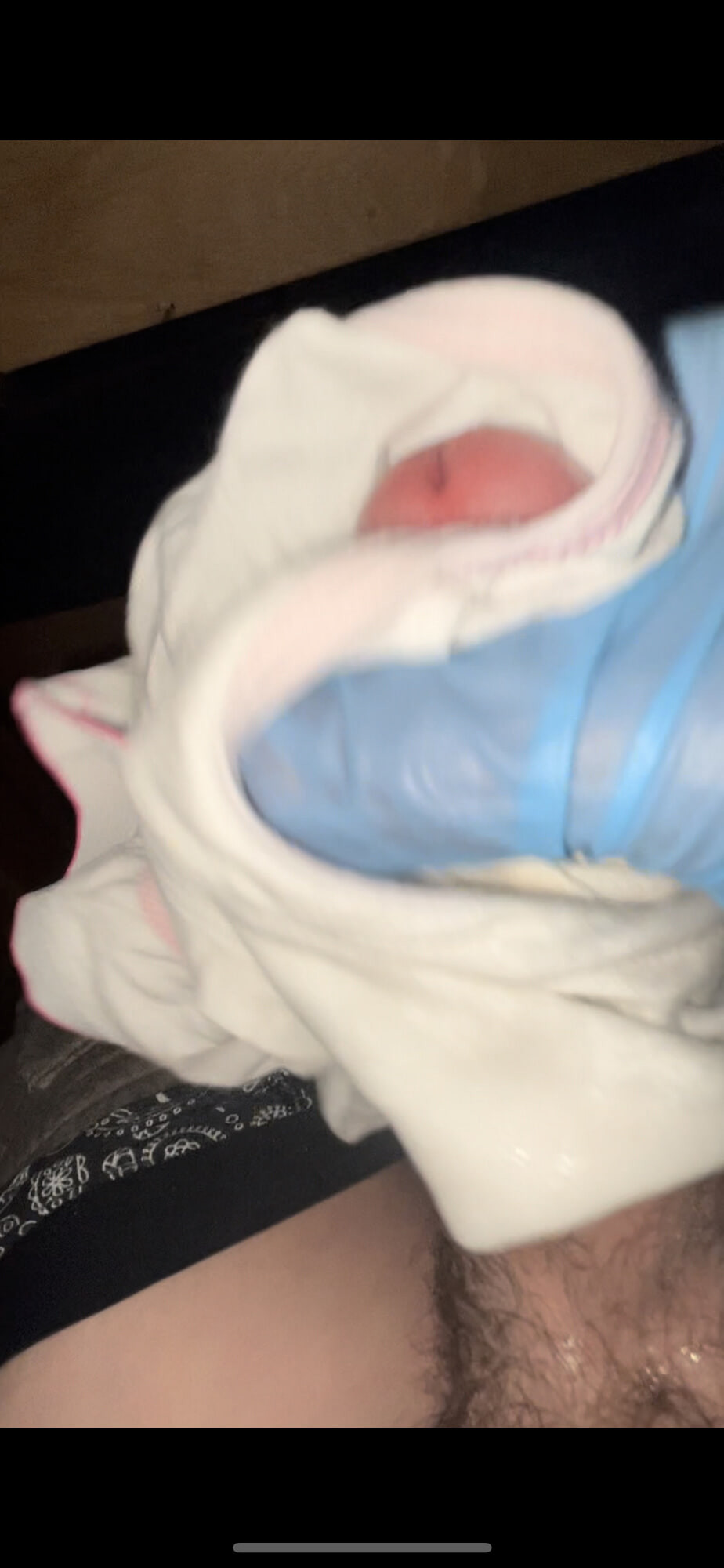 Destroying Ashleigh’s white knickers Pantie wanking  #14