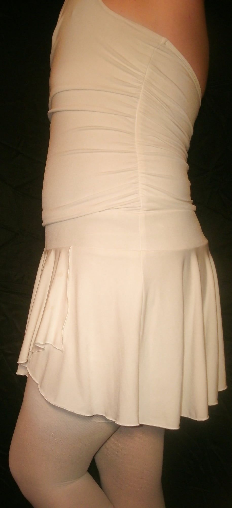 Sissy Boy Lovelaska - My new white dress #5