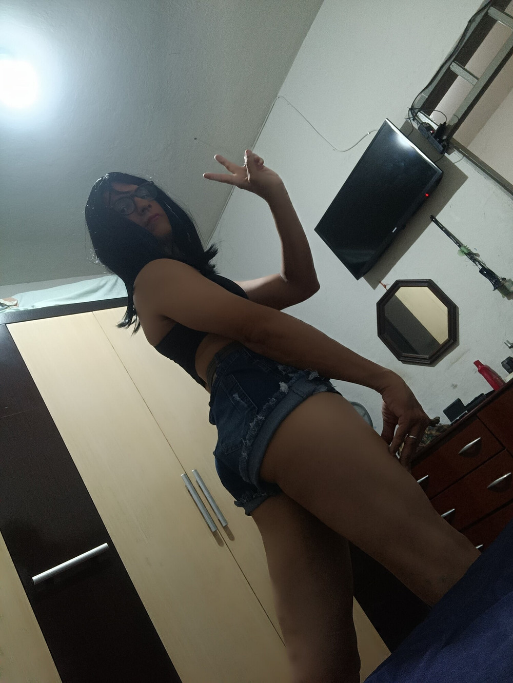 Sakura Nakamura Shorts jeans  And Shorts Gym  #54