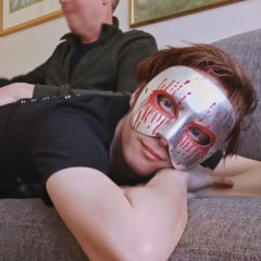 Amateurboy receives his first caning