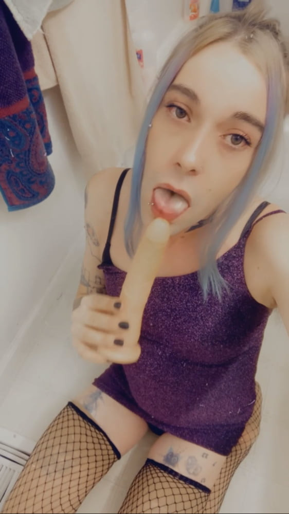 Hot Purple Minidress Slut #52