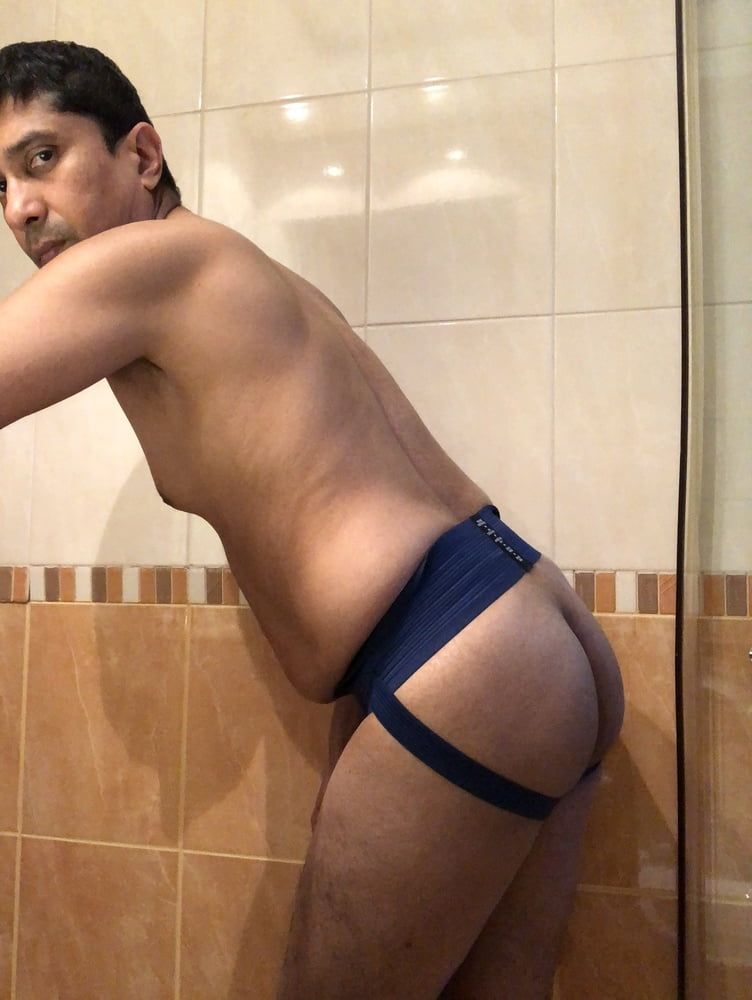Indian gay bottom jockstrap