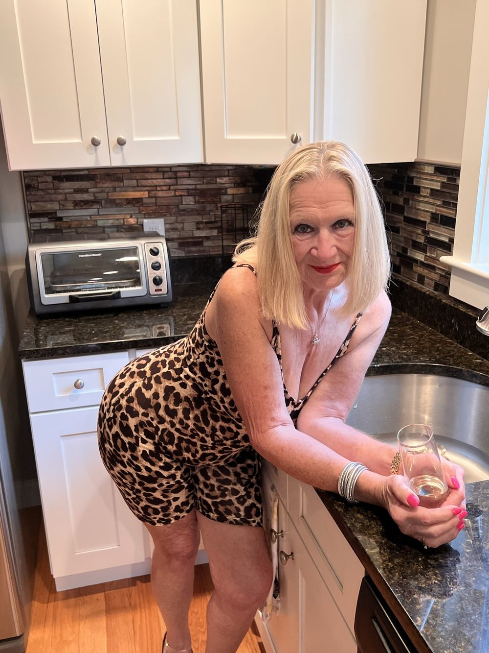 66 YEAR OLD PORN STAR DANIELLE DUBONNET( leopard print)