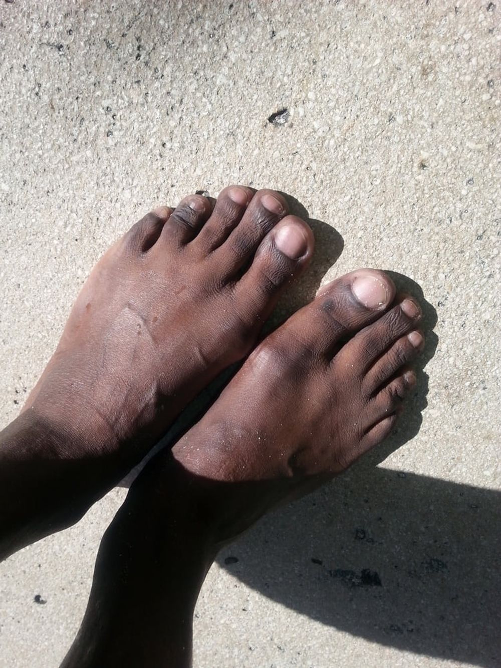 Man Feet