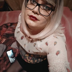 Just relaxing and changing clothes