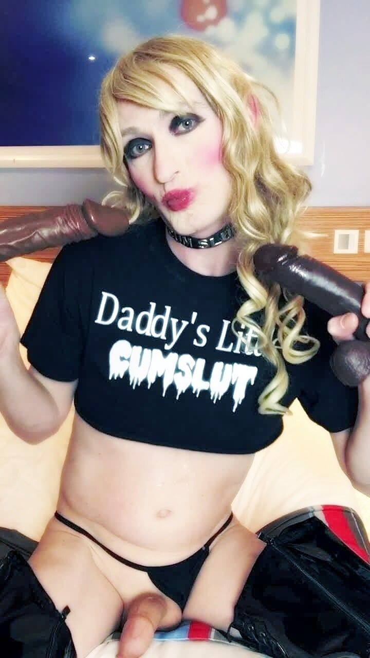 Sissy Slut Posing With Dildos Final Part #33
