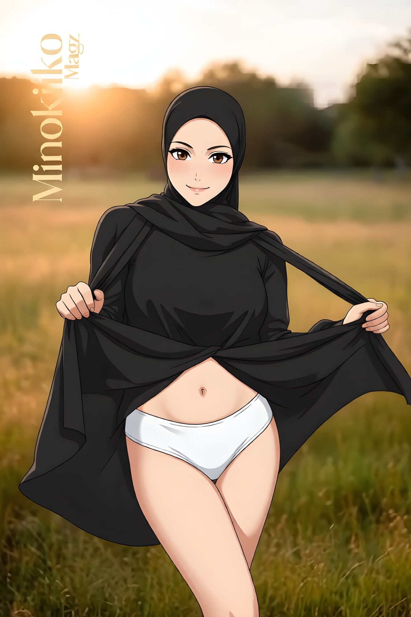 AI - Hijab Beauty Before Hari Raya - Minokiiko Magz 01 #6