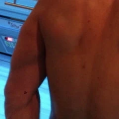 Muscular back 