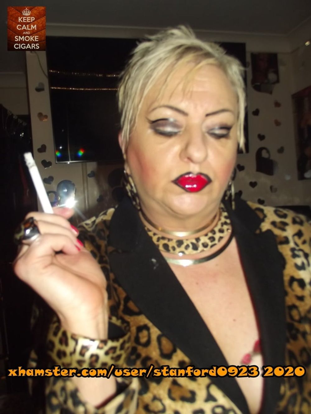 CIGAR LEOPARD WHORE #17