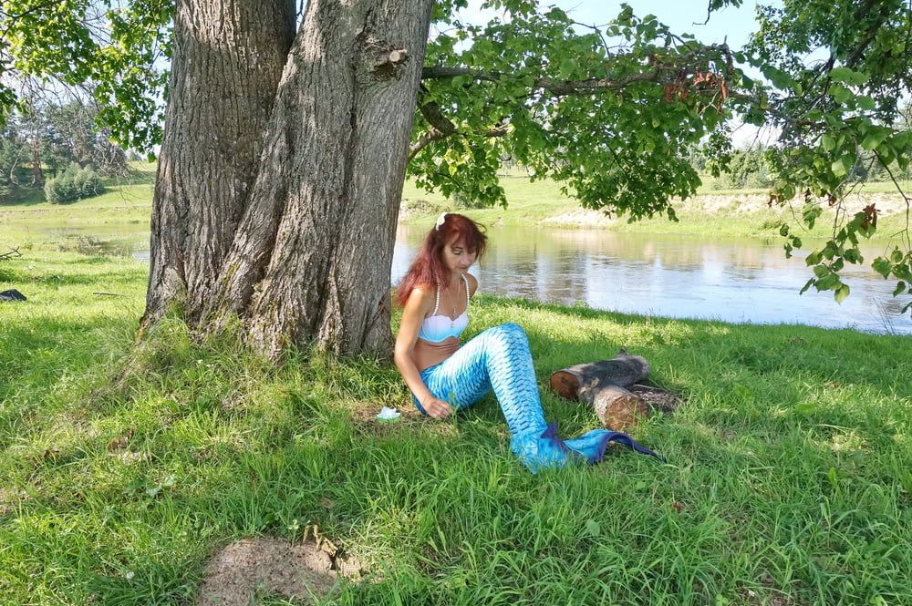 Mermaid under the Tree