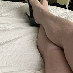 Satin and heels 