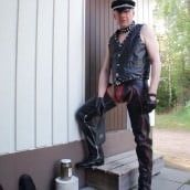 Leather gay from Finland #31
