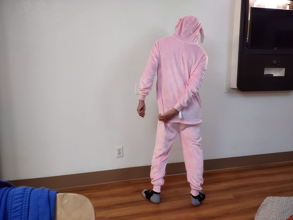 Pink onesie and zipper undies #3