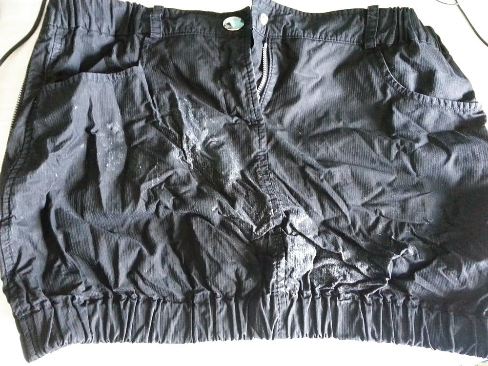 Miniskirt panty and bra #5