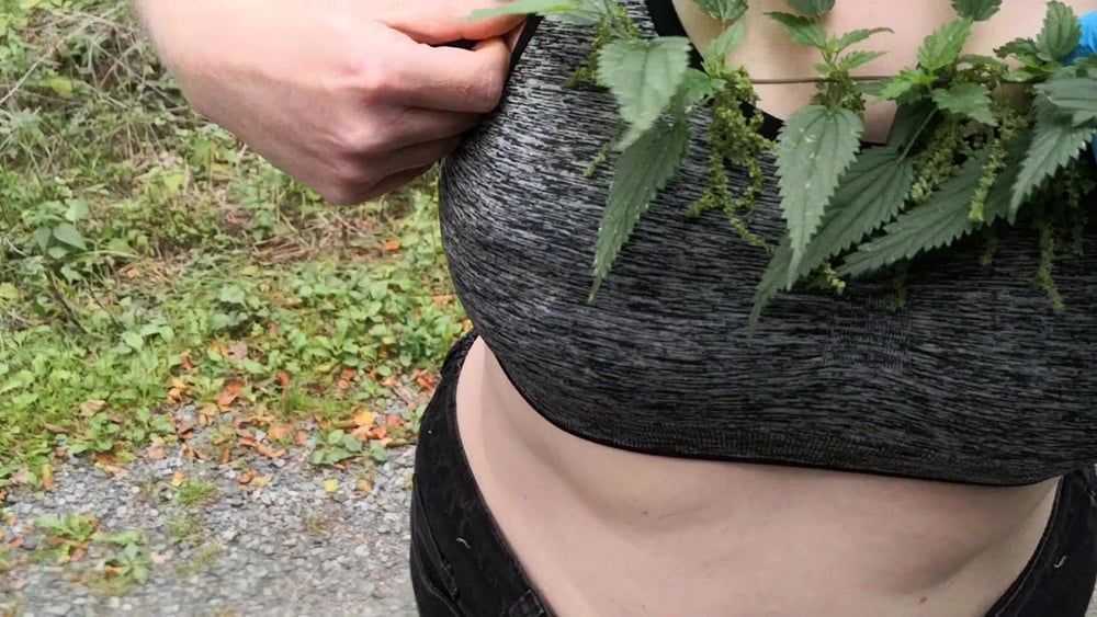 Nettles and other stuff in my bra and slip #14